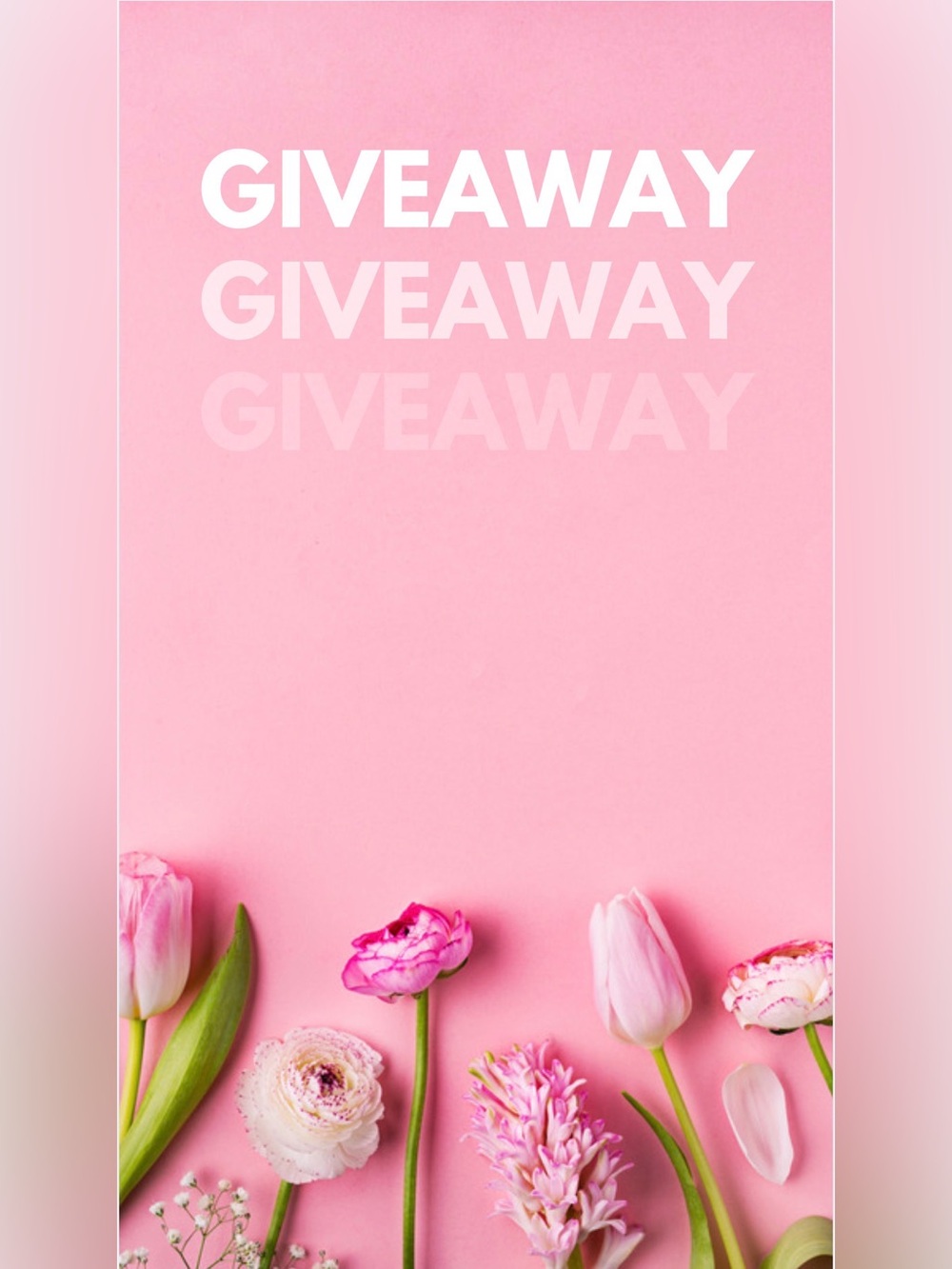 Giveaway join live show to win .